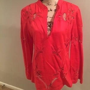 Tory Burch Linen Tunic